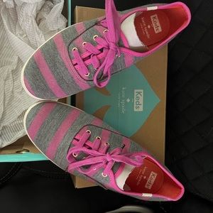 Keds x Kate Spade Women Sz 8.5 Striped Sneakers Low Casual Classic S287686